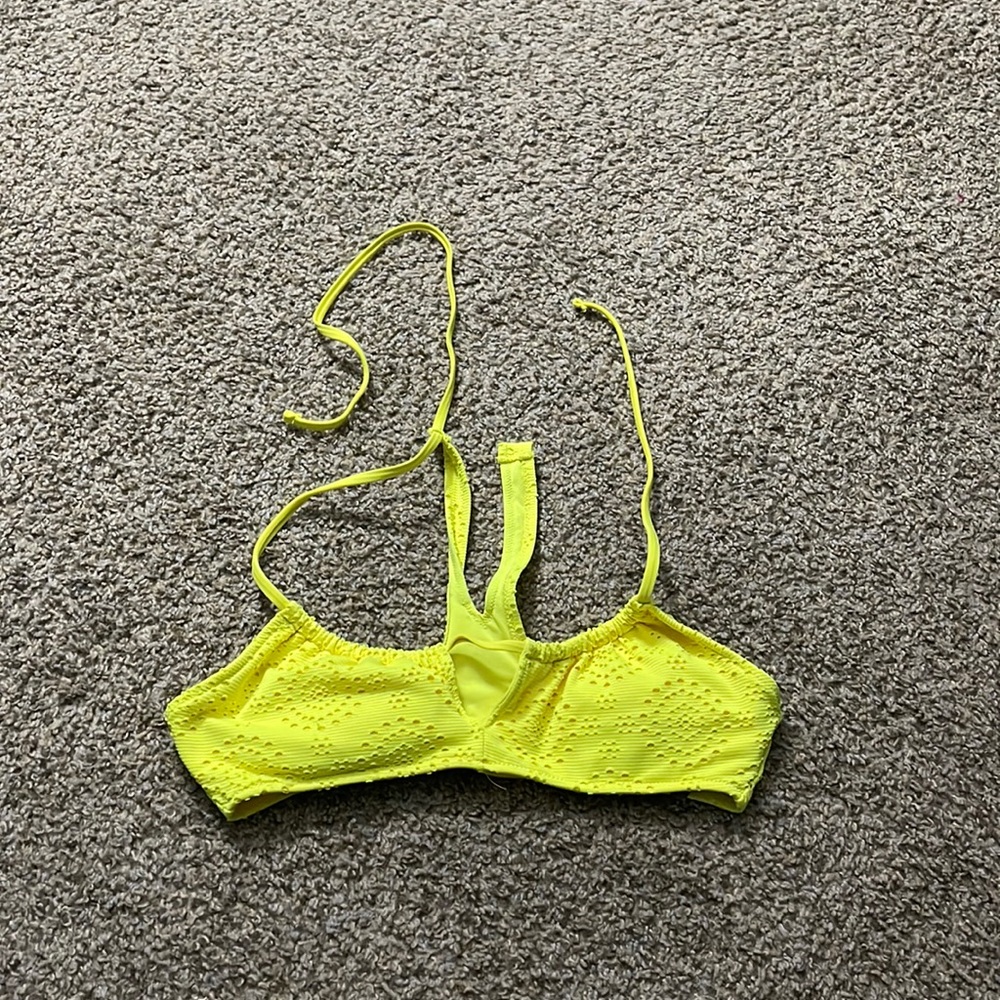 Yellow Bikini top